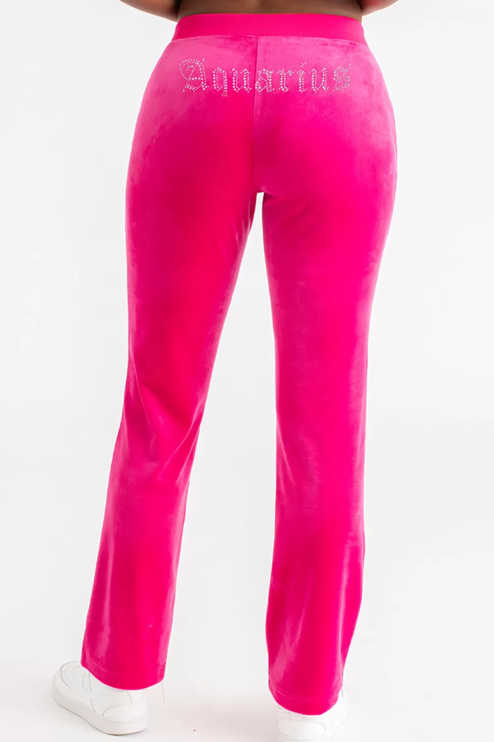 Juicy Couture Aquarius^Aquarius Big Bling Velour Track Pants