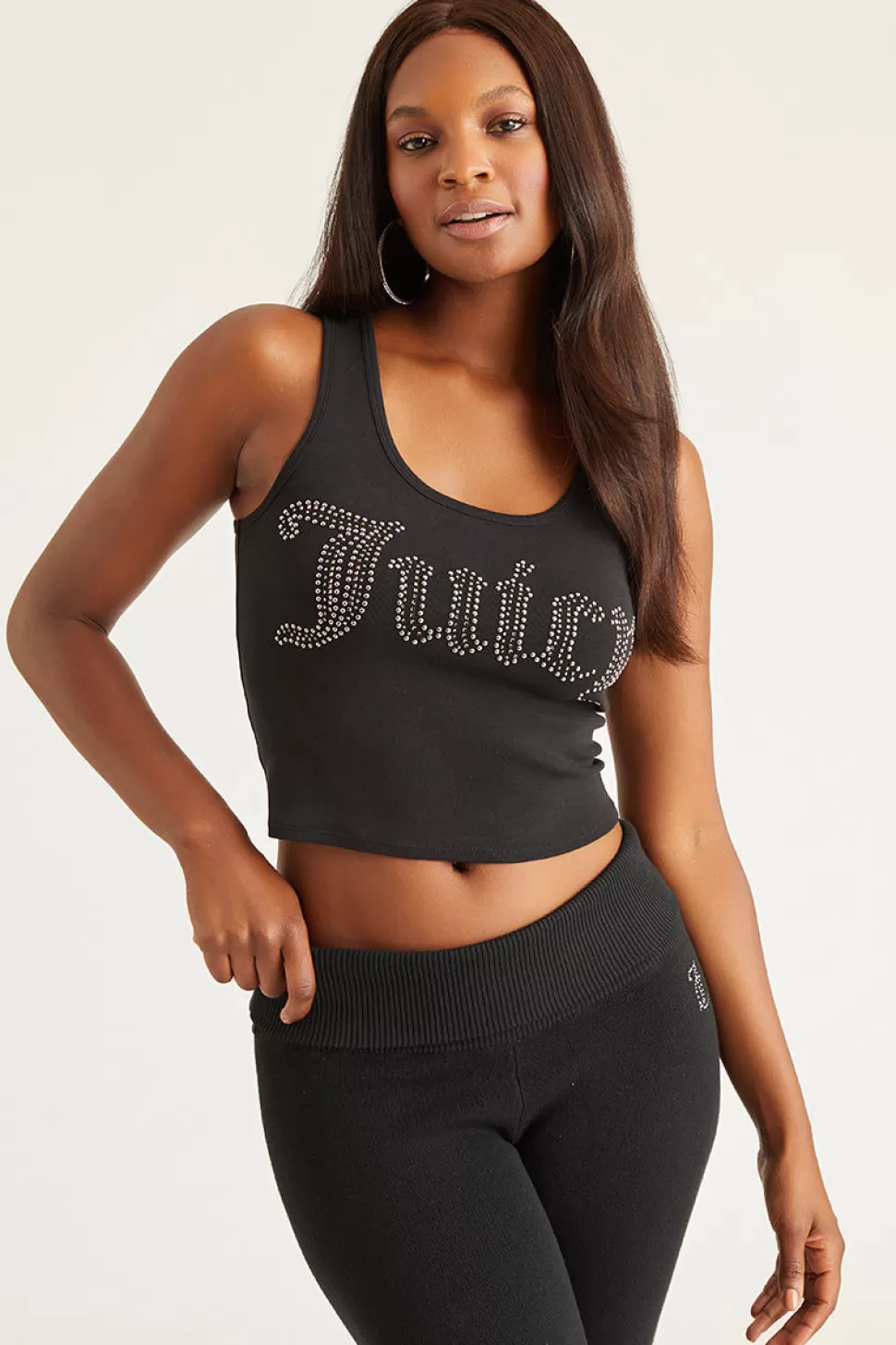 Juicy Couture Tees & Tops^Beaded U-Neck Tank Top