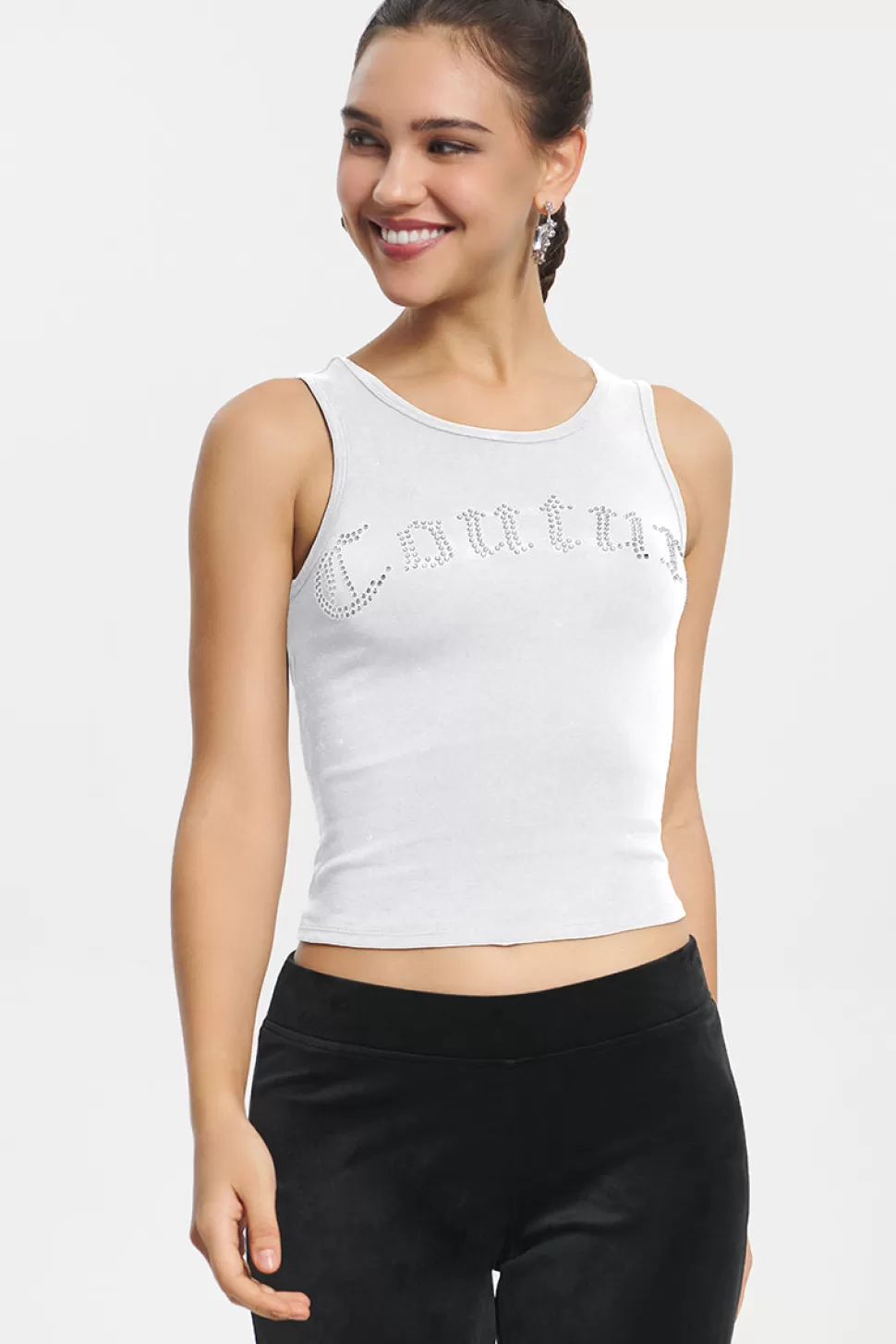 Juicy Couture Bling Sets^Big Bling Couture Tank Top