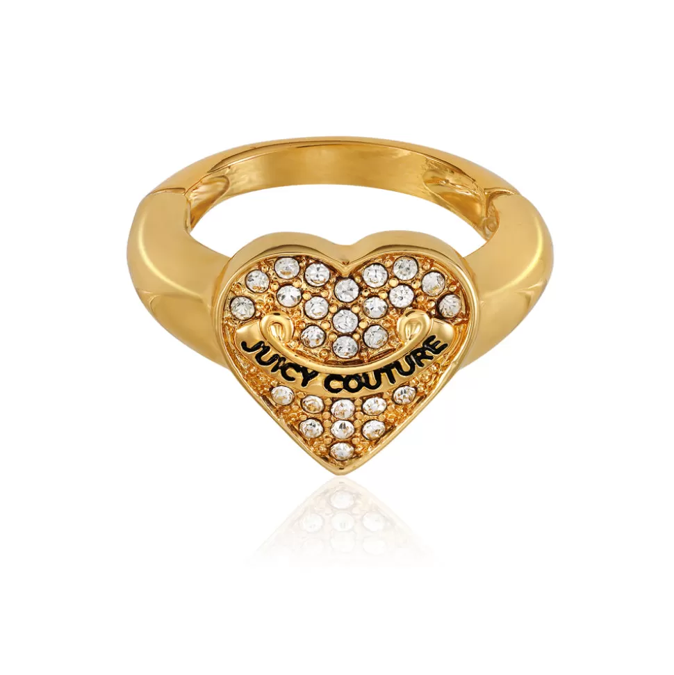 Juicy Couture Rings^Bling Logo Heart Ring