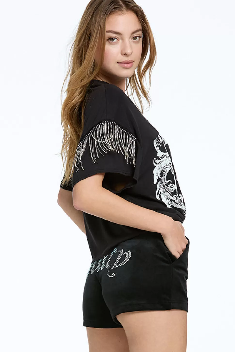 Juicy Couture Tees & Tops^Born In The Glamorous USA Tee