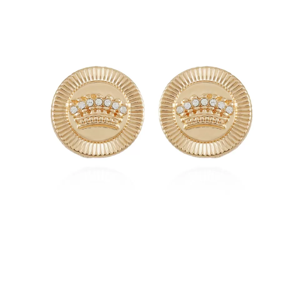 Juicy Couture Earrings^Button Crown Stud Earrings