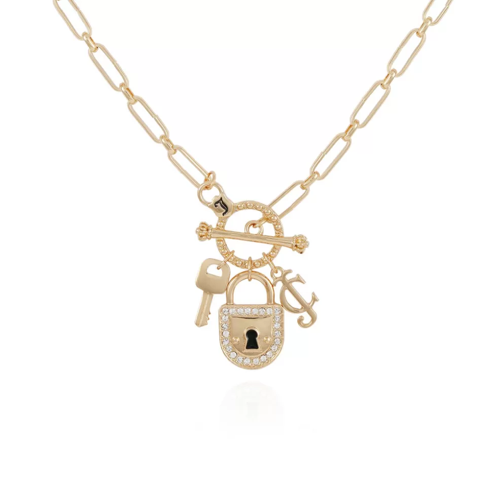 Juicy Couture Necklaces^Charmed Lock Necklace