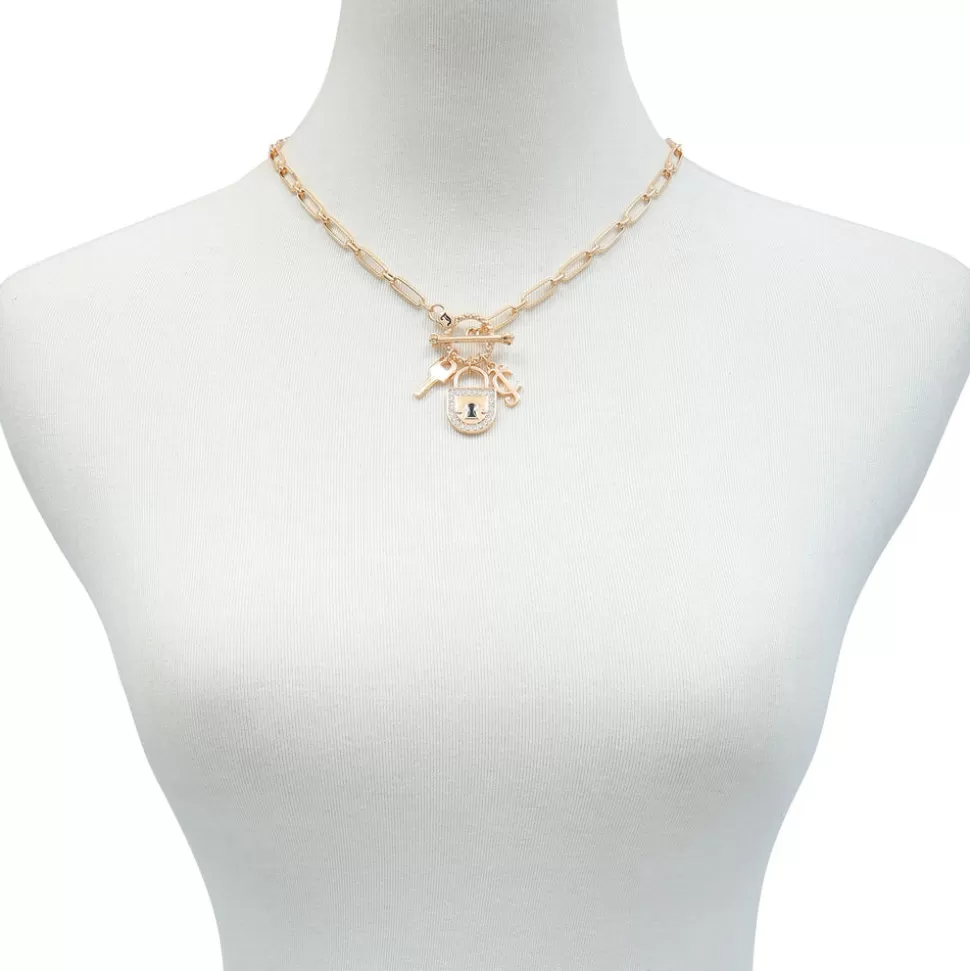 Juicy Couture Necklaces^Charmed Lock Necklace