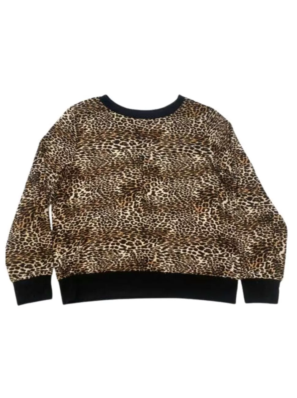 Juicy Couture Tees & Tops^Crewneck Leopard Pajama Top—REJUICED