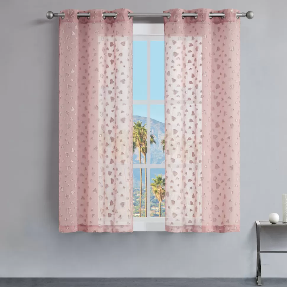 Juicy Couture Curtains^Ethel Embellished Sheer Curtains