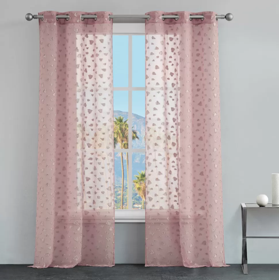 Juicy Couture Curtains^Ethel Embellished Sheer Curtains