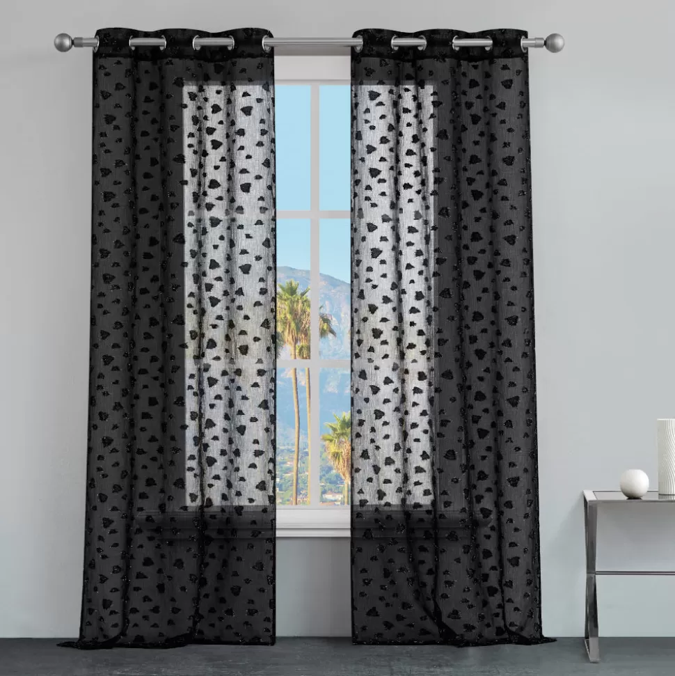 Juicy Couture Curtains^Ethel Embellished Sheer Curtains