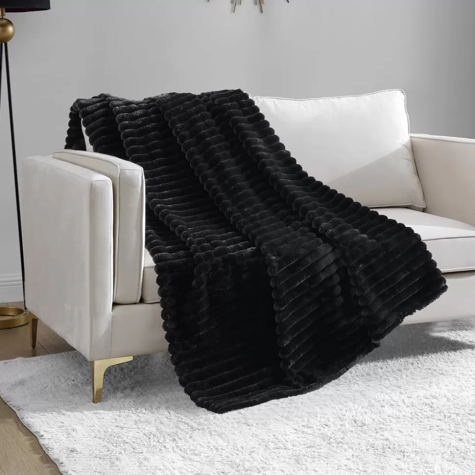 Juicy Couture Throw Blankets^Faux Fur Throw Blanket