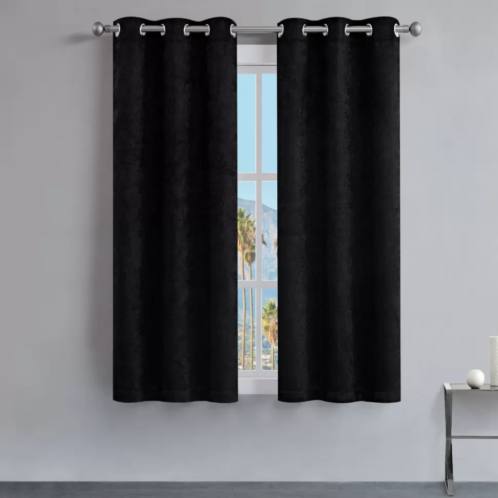 Juicy Couture Curtains^Faux Suede Curtains