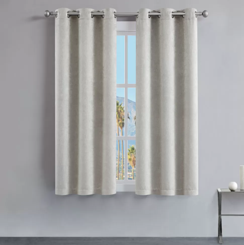 Juicy Couture Curtains^Faux Suede Curtains