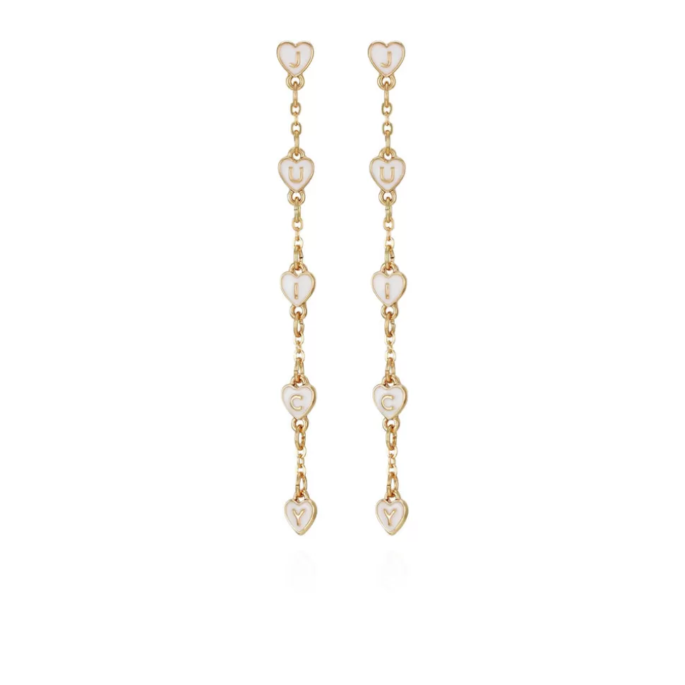 Juicy Couture Earrings^Heart Charm Dangle Drop Earrings