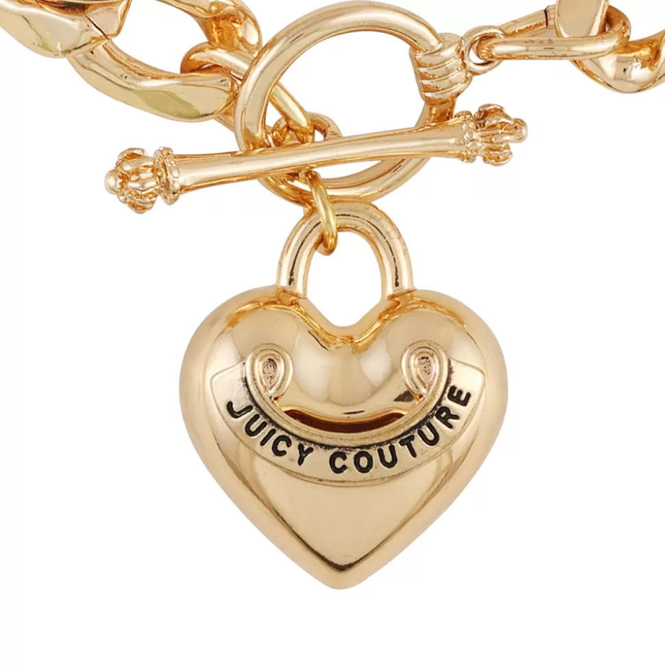 Juicy Couture Bracelets^Heart Pendant Bracelet