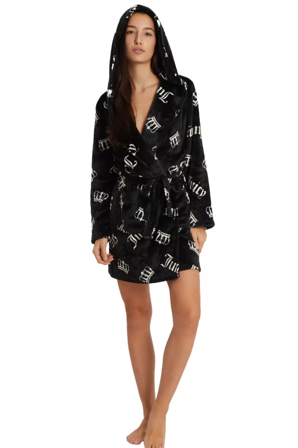 Juicy Couture Robes | Robes^Hooded Luxe Plush Robe