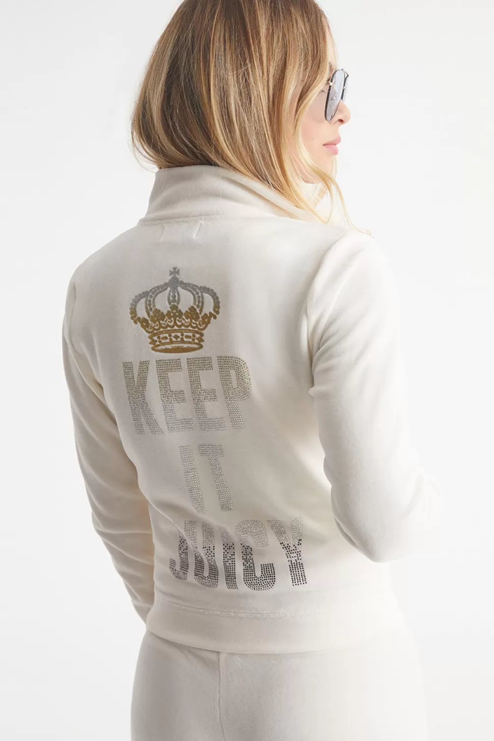 Juicy Couture Track Tops | Track Tops^Keep It Juicy Cotton Velour Mockneck Track Jacket