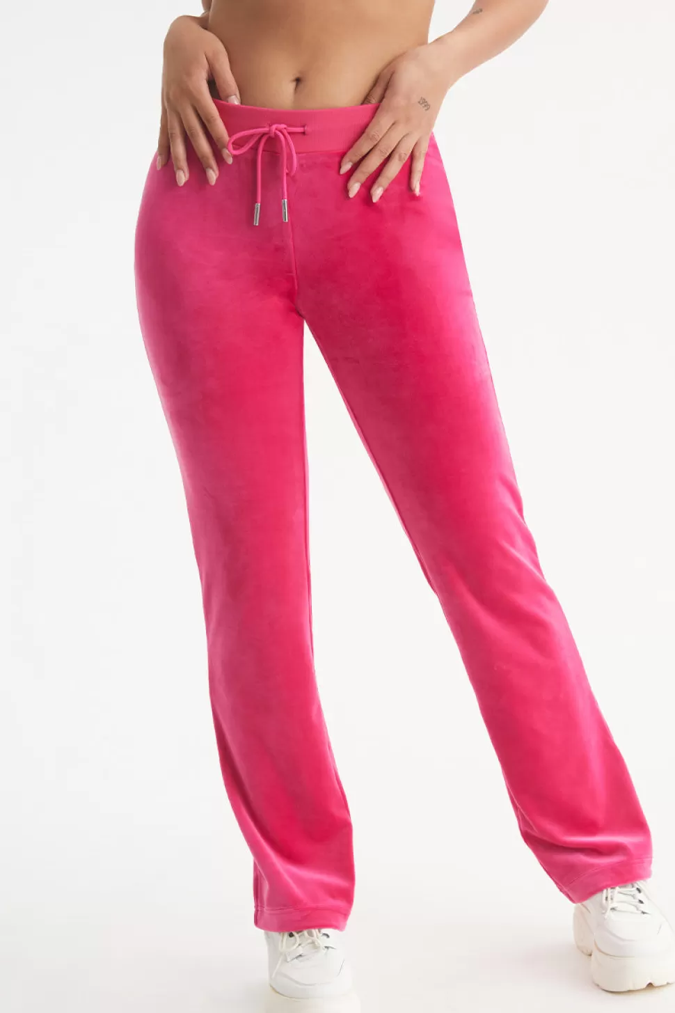 Juicy Couture Leo^Leo Big Bling Velour Track Pants