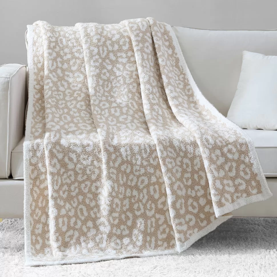 Juicy Couture Throw Blankets^Leopard Print Throw Blanket