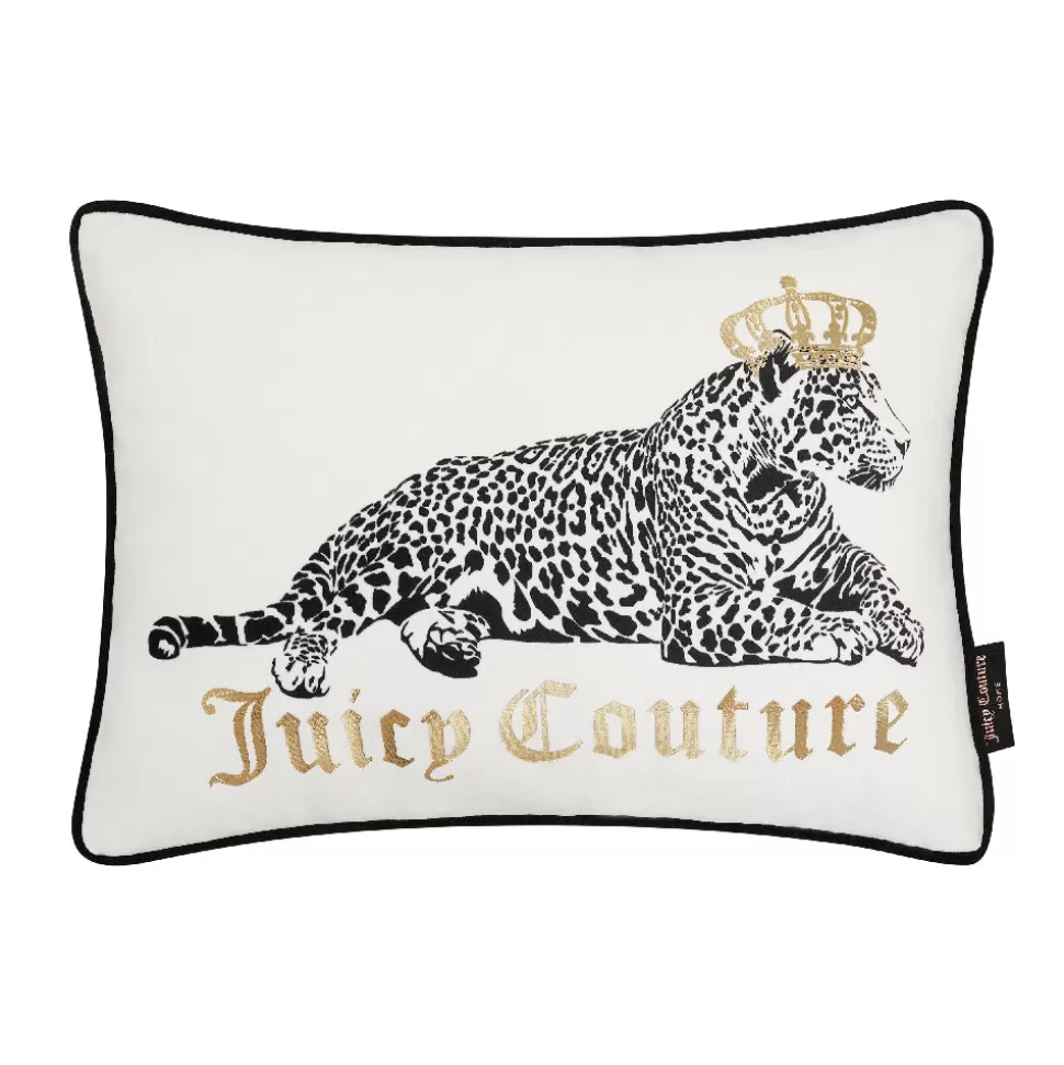 Juicy Couture Throw Pillows^Leopard with Crown Pillow