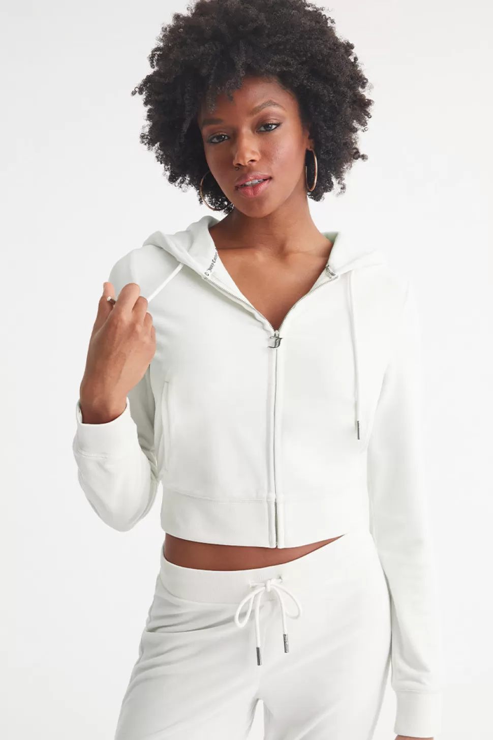 Juicy Couture Bling Sets | Track Tops^Libra Big Bling Velour Hoodie