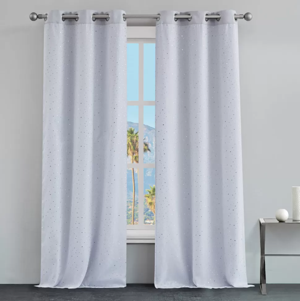 Juicy Couture Curtains^Melody Embellished Double Layer Curtains