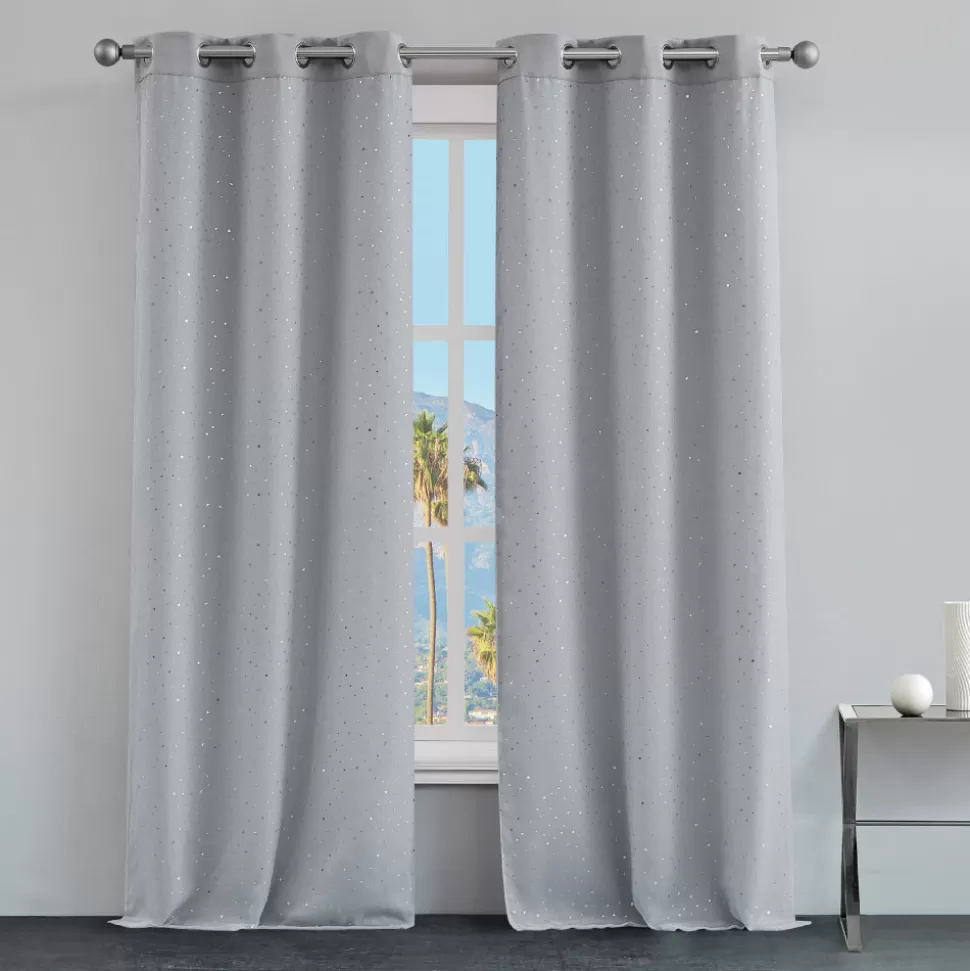 Juicy Couture Curtains^Melody Embellished Double Layer Curtains