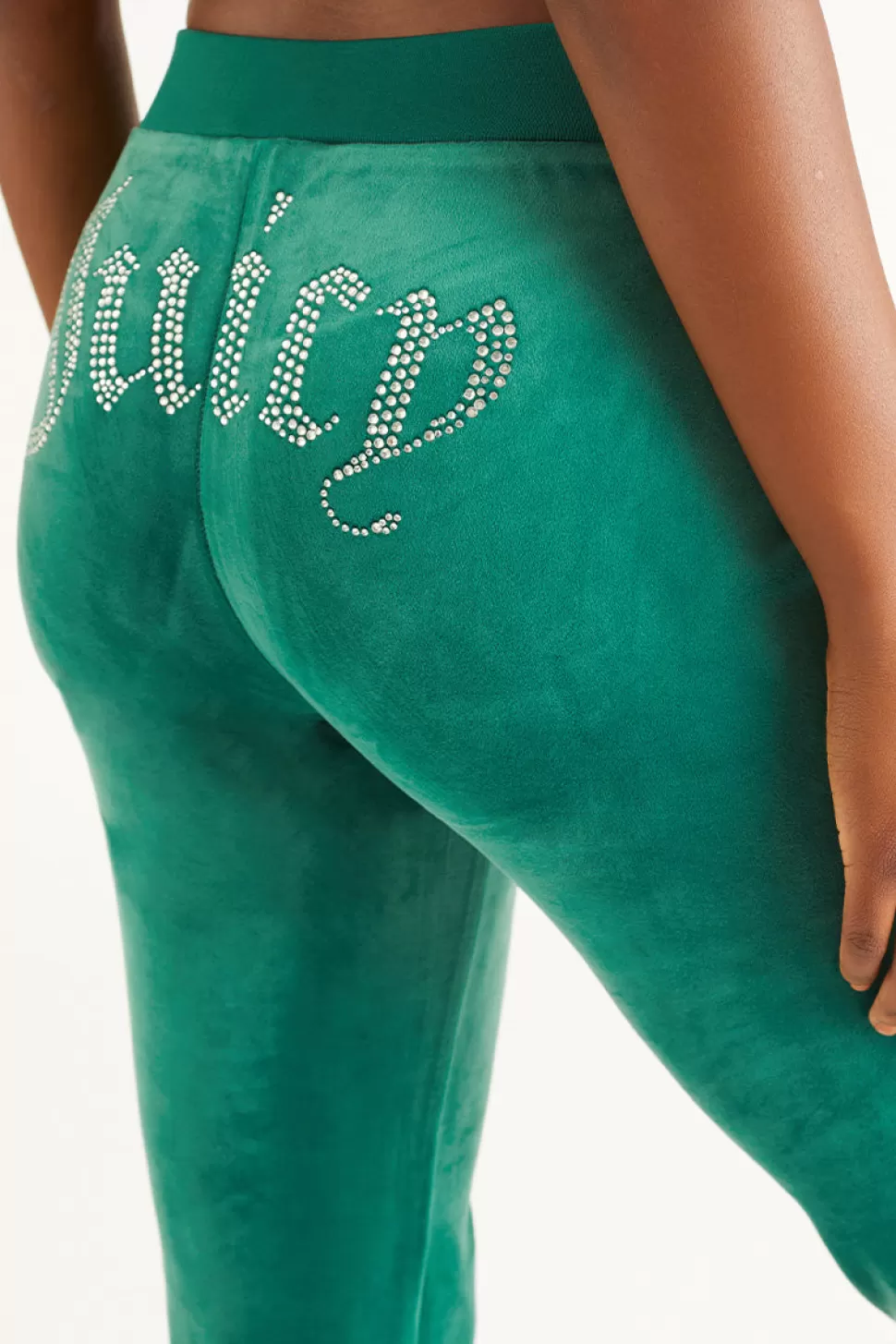 Juicy Couture Bling Sets | Track Bottoms^OG Big Bling Velour Track Pants