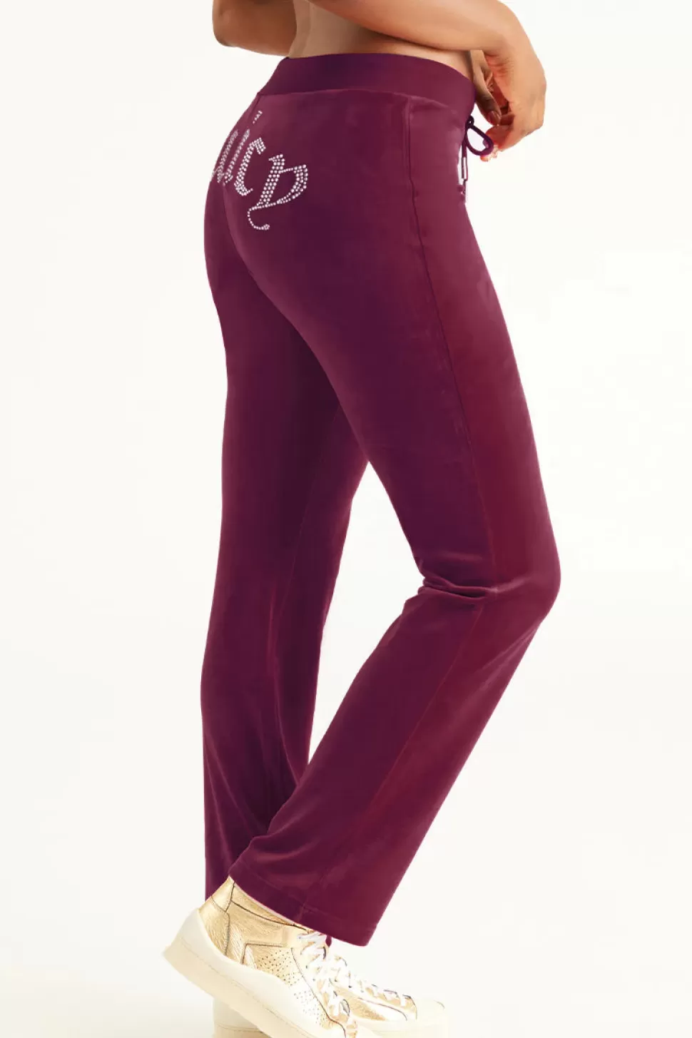 Juicy Couture Bling Sets | Track Bottoms^OG Big Bling Velour Track Pants