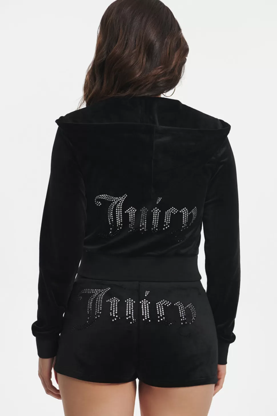 Juicy Couture Bling Sets | Track Tops^Ombre Big Bling Velour Hoodie