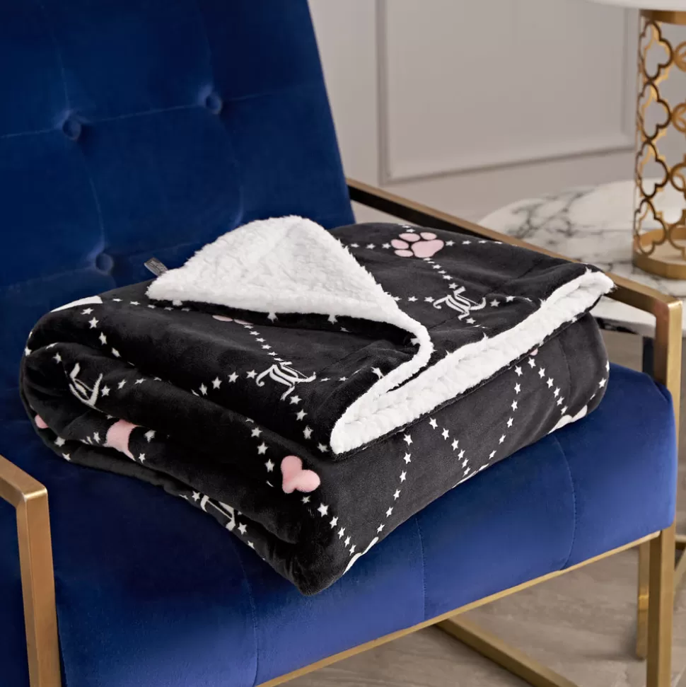 Juicy Couture Pet Bedding^Pet Blanket & Pillow Set