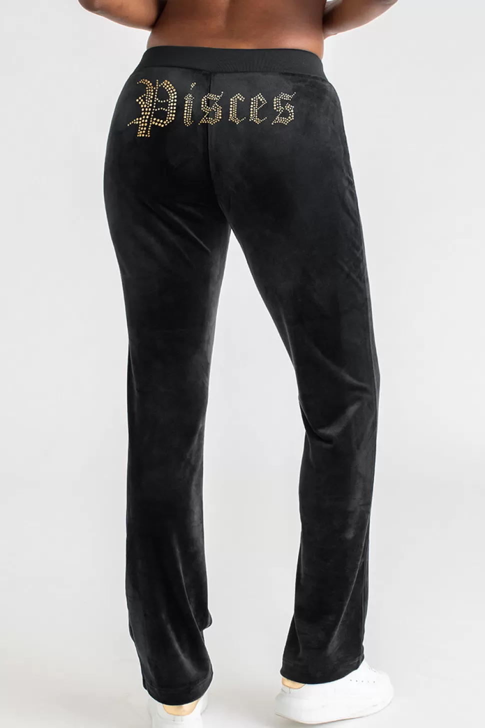 Juicy Couture Pisces^Pisces Big Bling Velour Track Pants