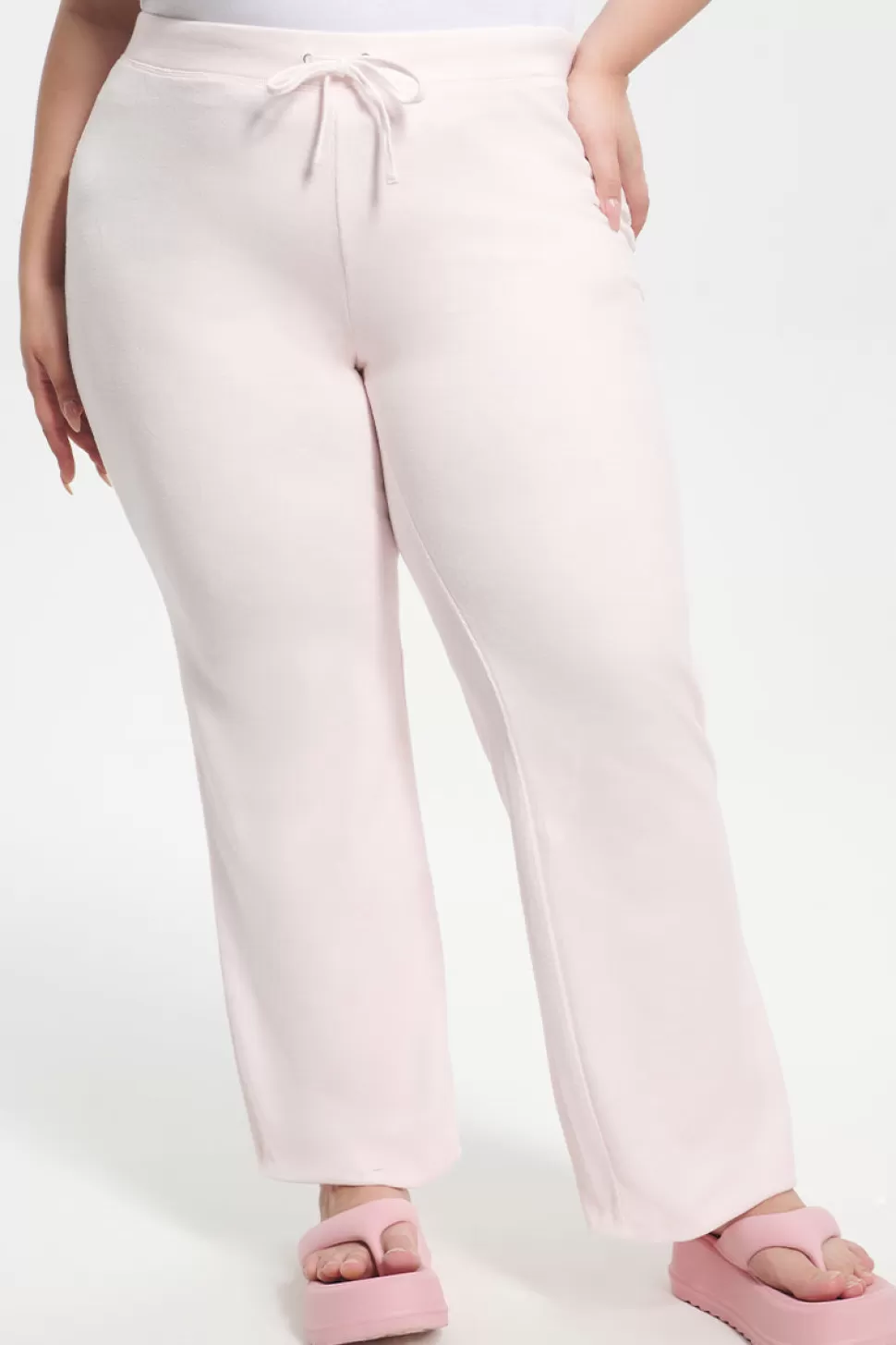 Juicy Couture Track Pants | Track Bottoms^Plus-Size Classic Cotton Velour Track Pants