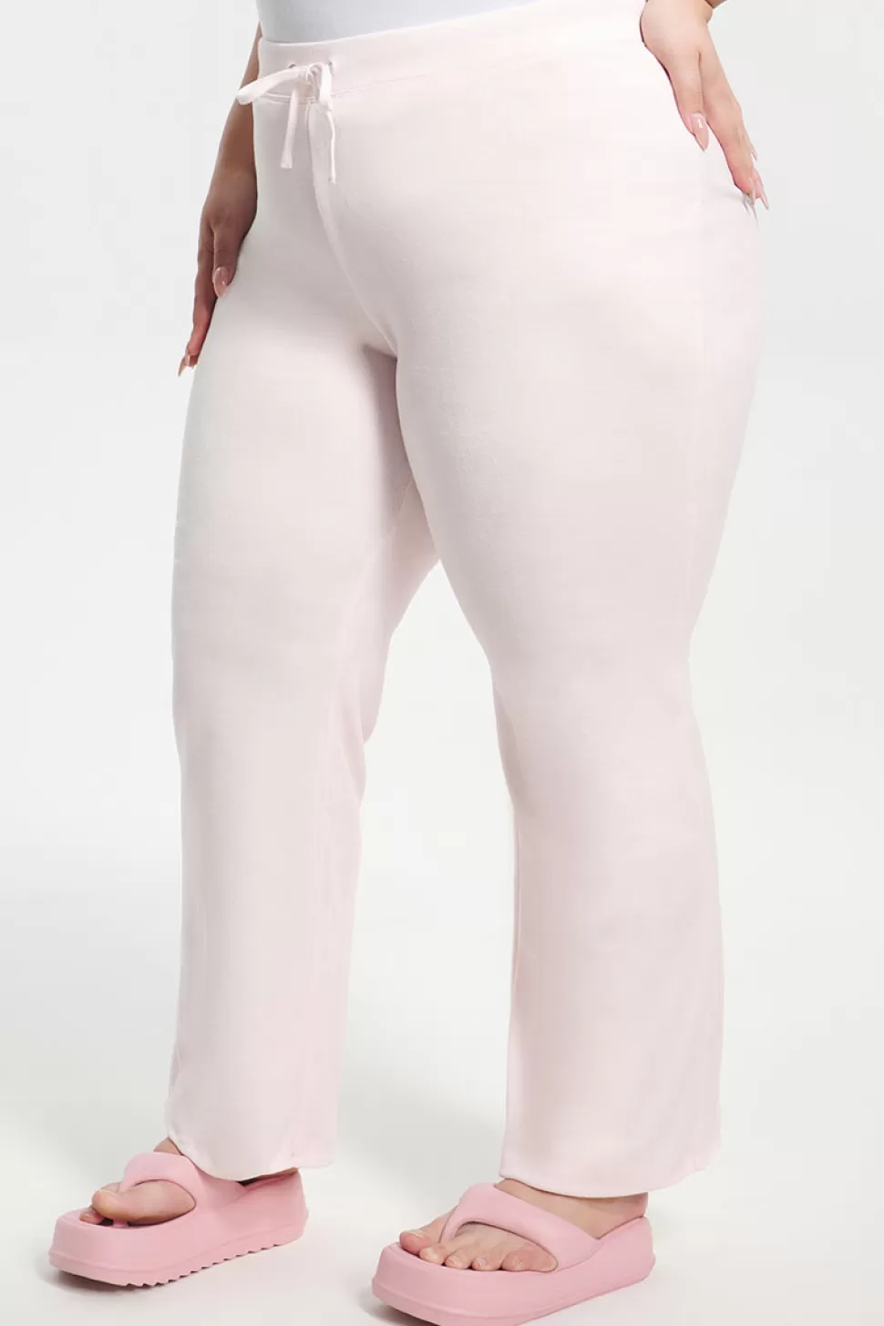 Juicy Couture Track Pants | Track Bottoms^Plus-Size Classic Cotton Velour Track Pants