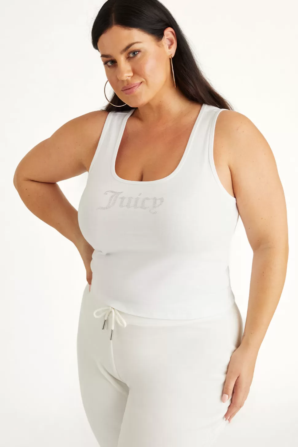 Juicy Couture Tees & Tops^Plus-Size Small Bling Tank Top