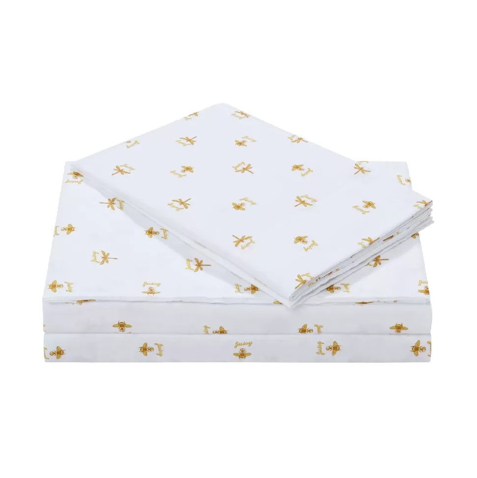 Juicy Couture Sheet Sets^Printed Microfiber Sheet Set