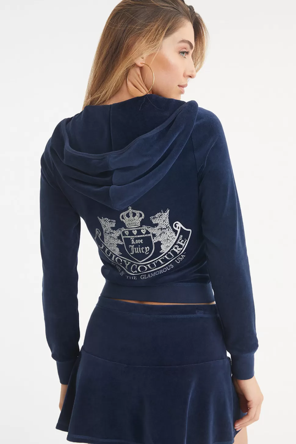 Juicy Couture Hoodies & Jackets^Scottie Cotton Velour Hoodie