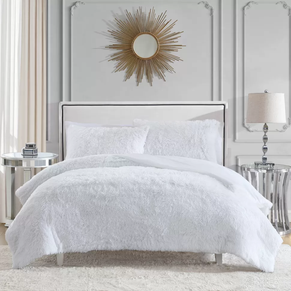 Juicy Couture Comforter Sets^Shaggy Faux Fur Comforter Set