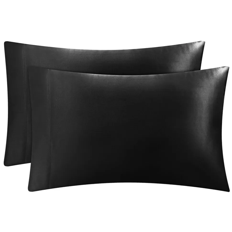 Juicy Couture Sheet Sets^Solid Satin Pillow Case Set