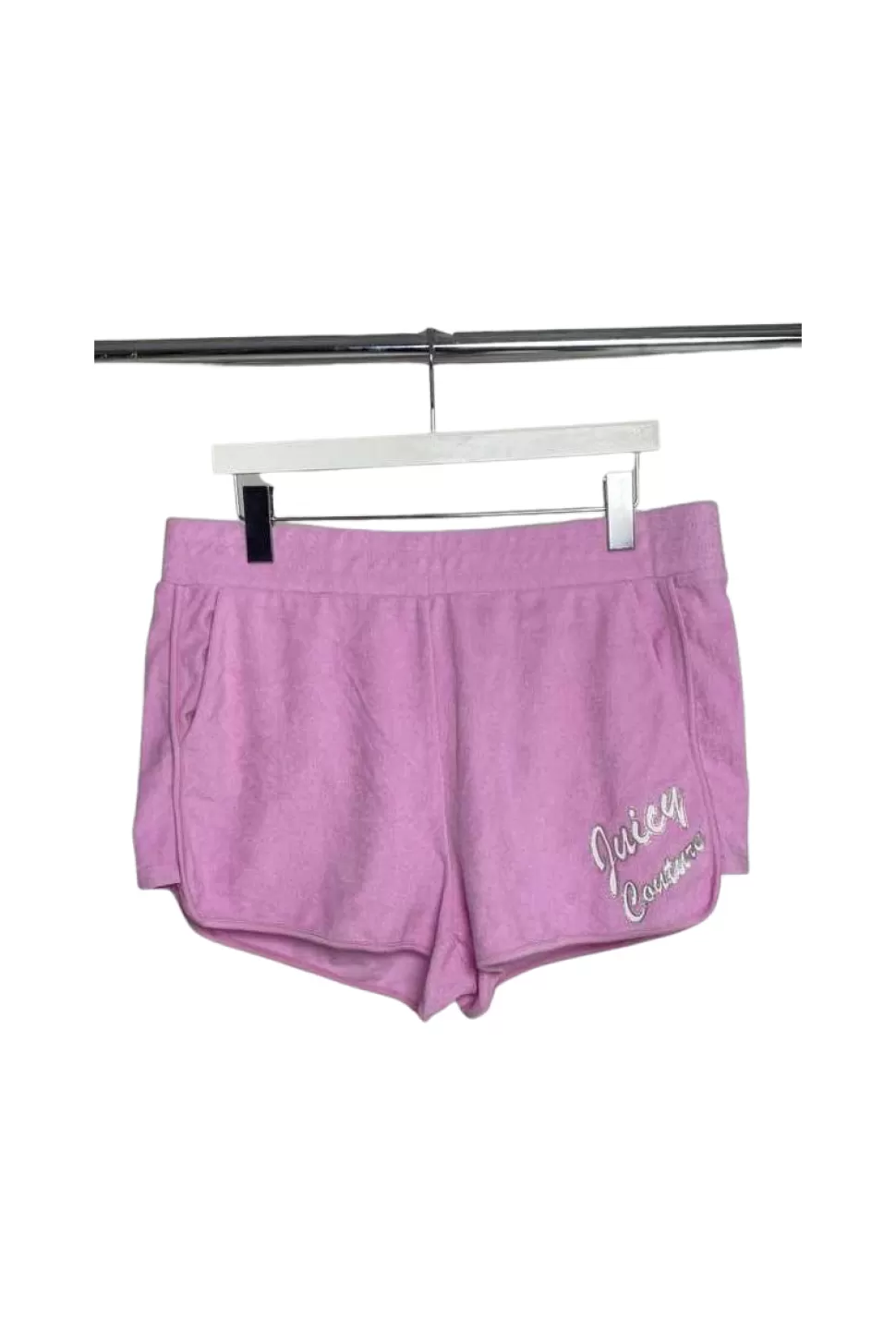 Juicy Couture Shorts^Terry Logo Retro Shorts—REJUICED