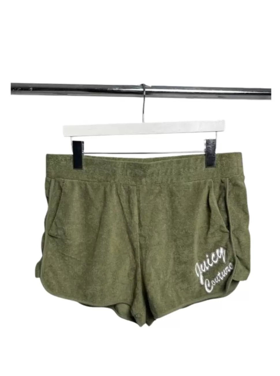 Juicy Couture Shorts^Terry Logo Retro Shorts—REJUICED