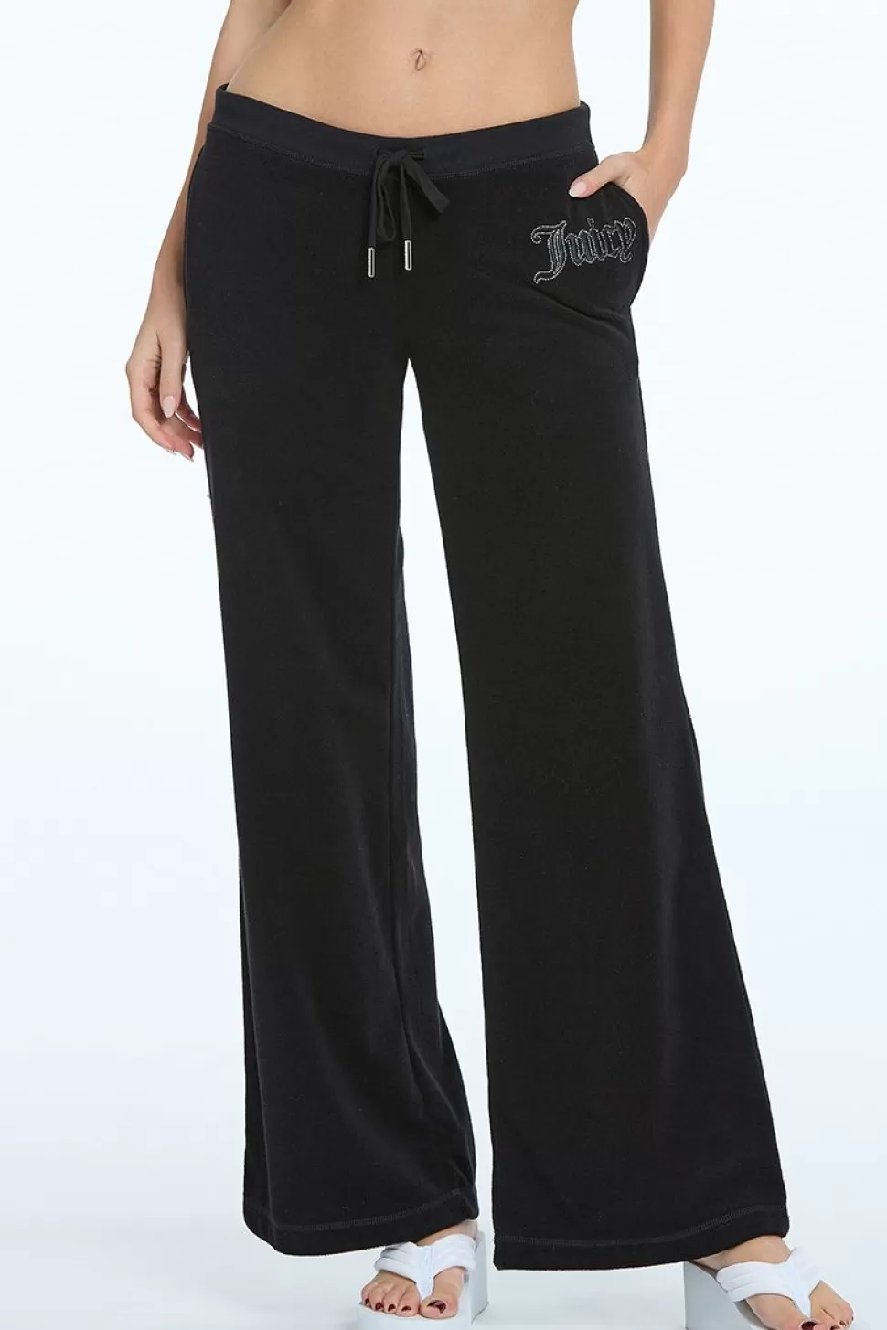 Juicy Couture Track Bottoms^Tonal Towel Terry Track Pants