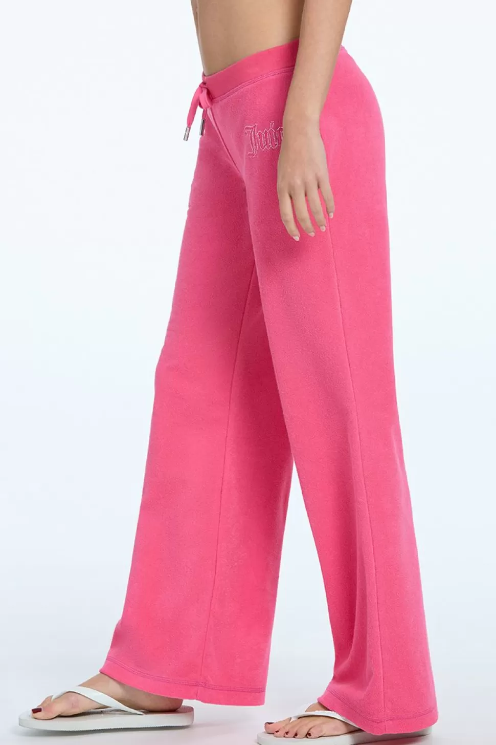 Juicy Couture Track Bottoms^Tonal Towel Terry Track Pants