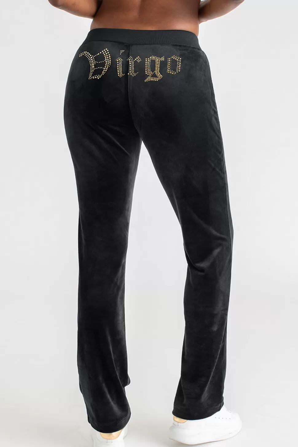 Juicy Couture Bling Sets | Track Bottoms^Virgo Big Bling Velour Track Pants